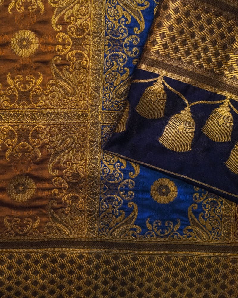 Chatta Patti Dupatta with Paisley Mughlia Motifs - DKK303