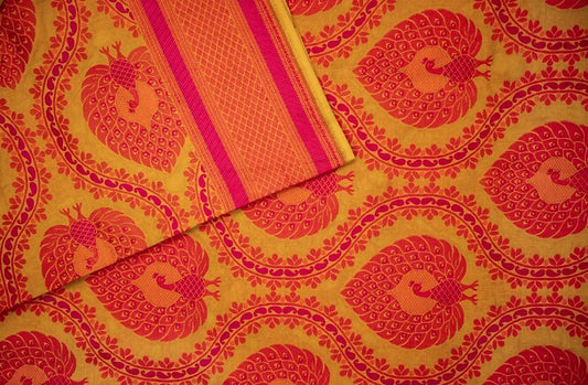 Peacock motif – DKS363