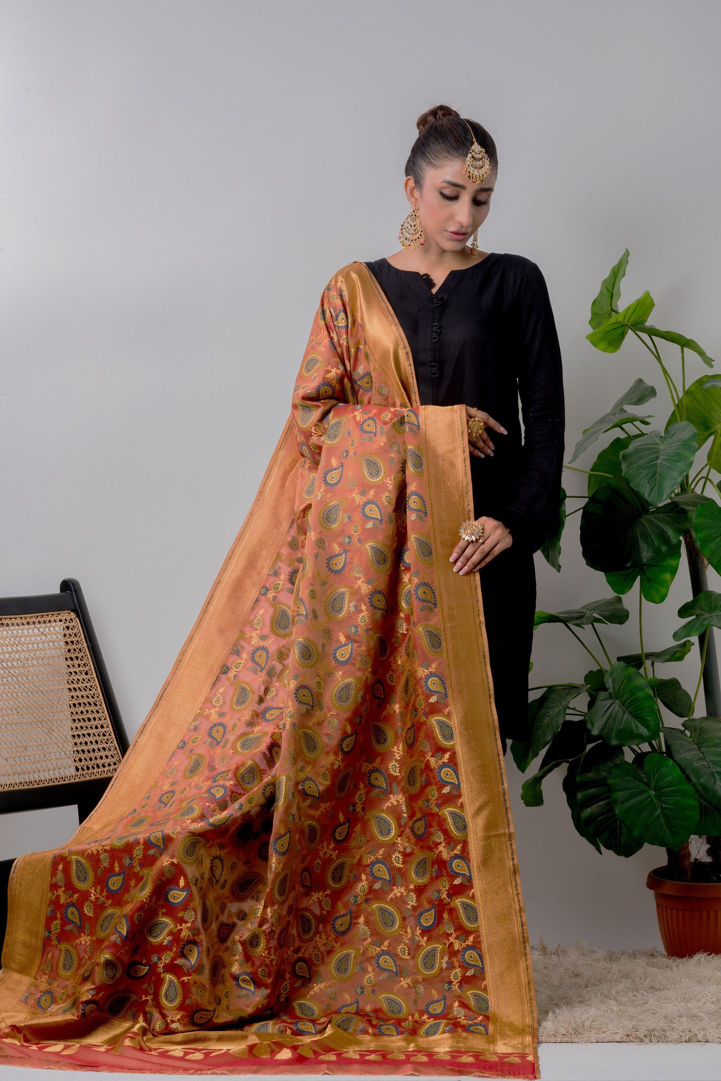 Floral Meenakari – DPS407F-1