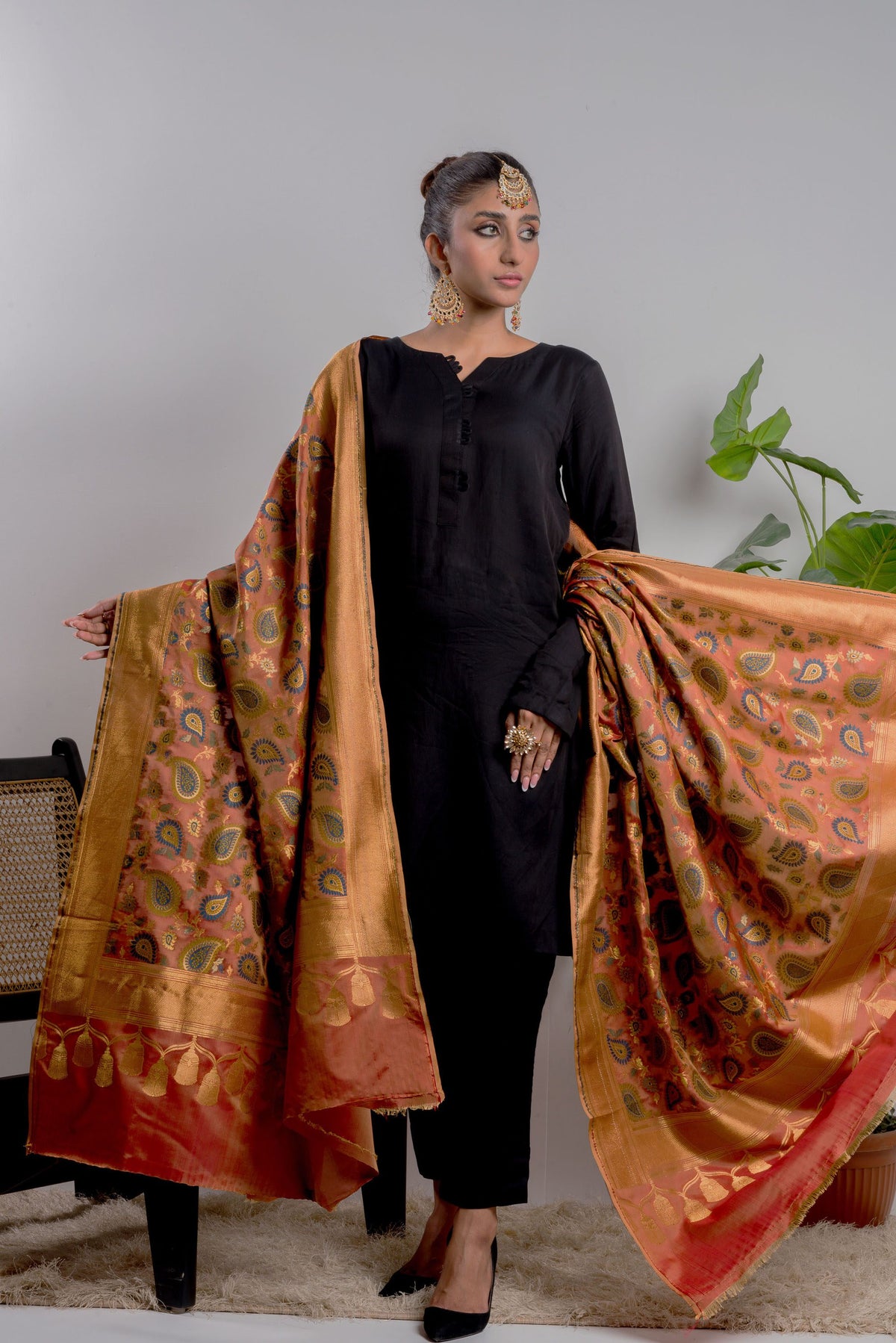 Floral Meenakari – DPS407F-1