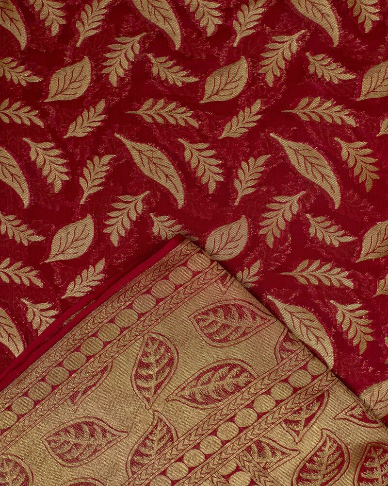 Handloom Pure Chiffon Dupatta - DRC315