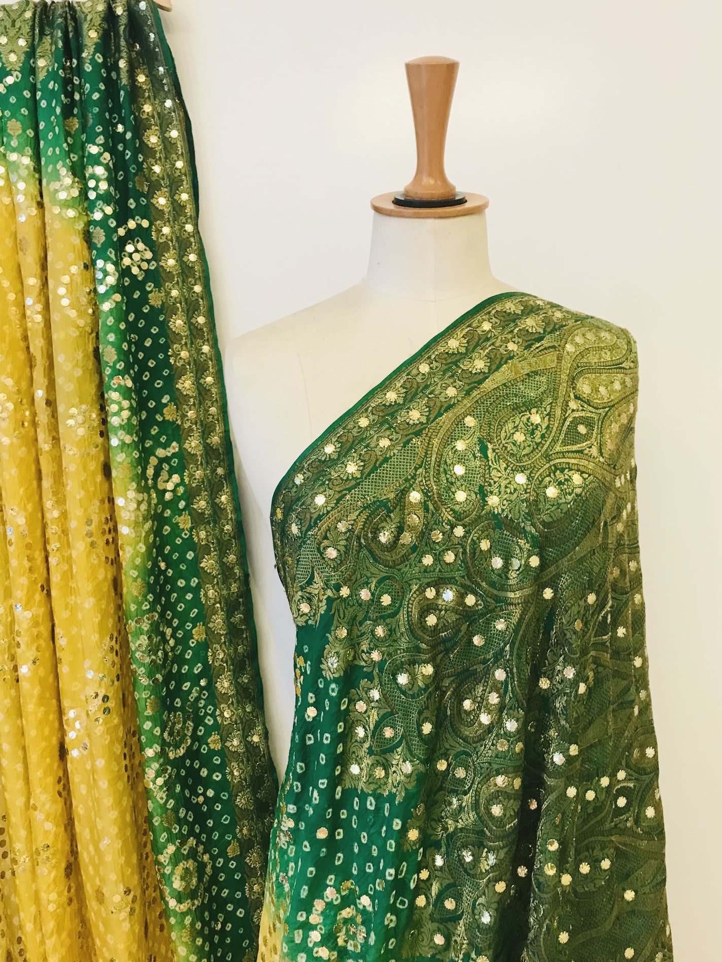 Pure Katan Bandhani Dupatta - DKK259BM-2