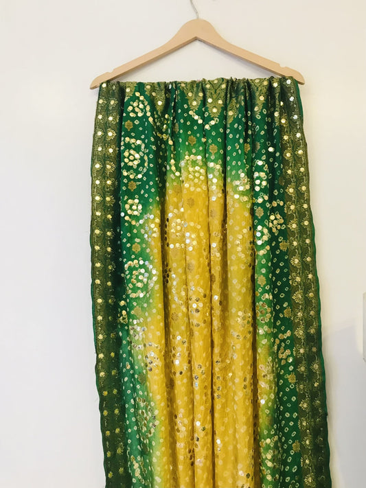 Pure Katan Bandhani Dupatta - DKK259BM-2