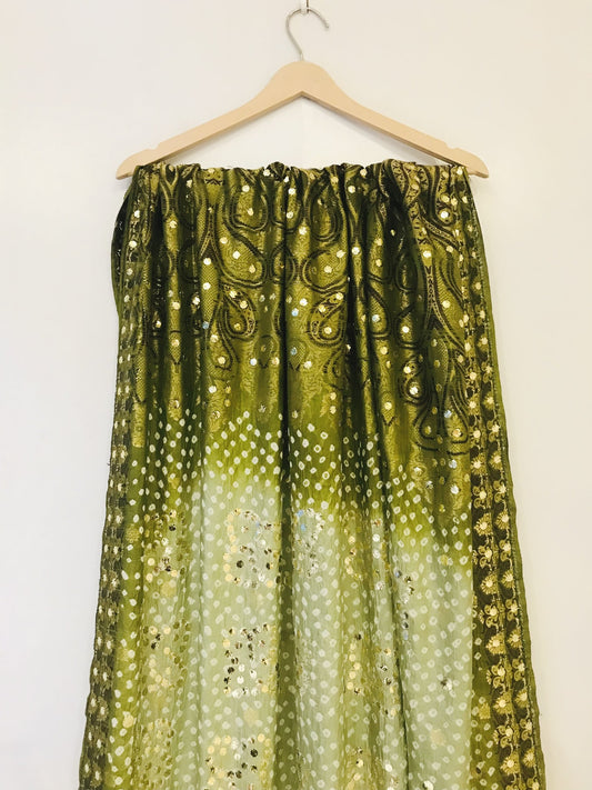 Pure Katan Bandhani Dupatta - DKK259BM-3