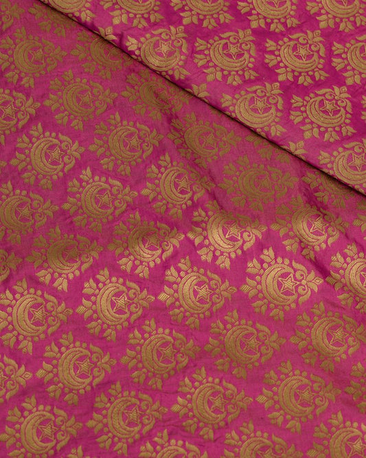 Handloom Pure Katan Fabric -KK2270