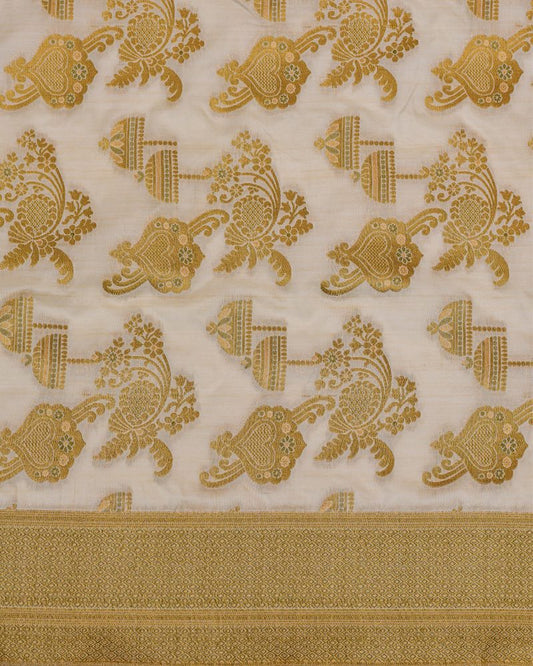 Handloom Pure Katan Fabric -KK2346