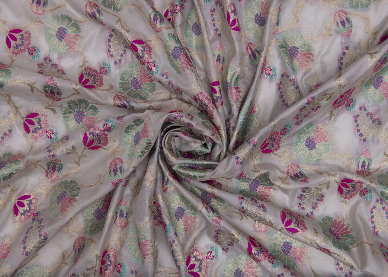 Multi Resham Floral Jaal-KK2518F