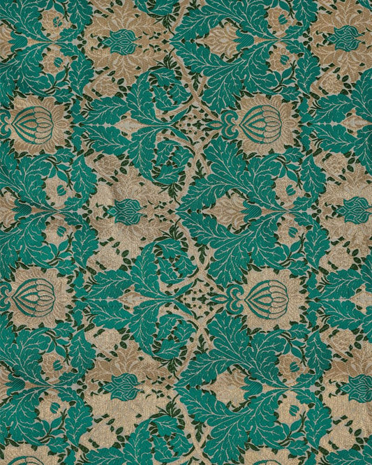 Handloom Pure Katan Fabric -KK388