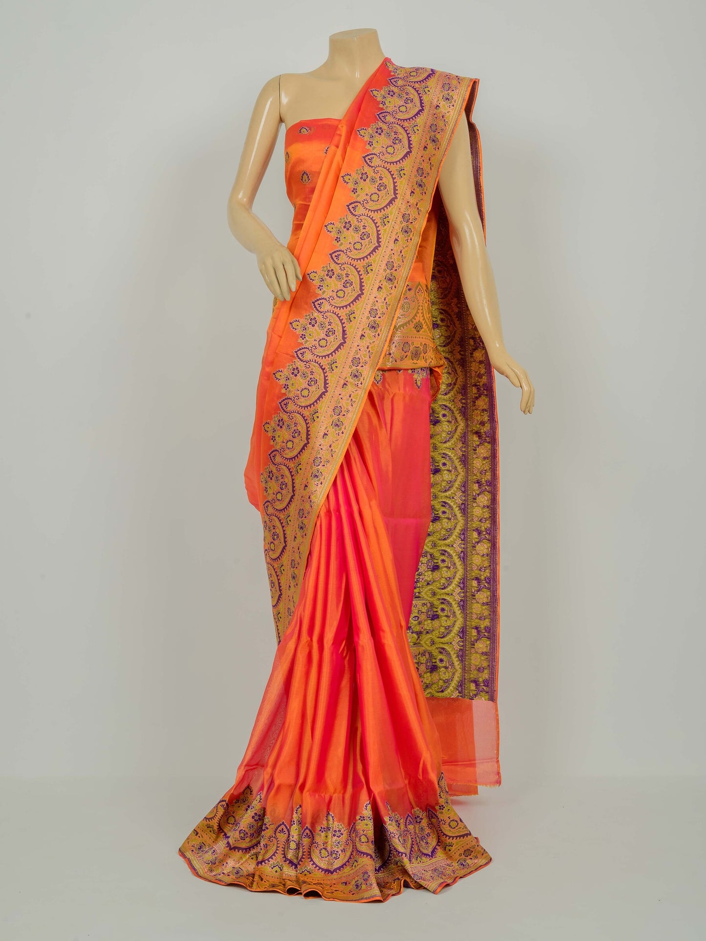 Mughal Tussar Silk- PR1442F-2