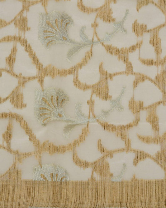 Handloom Pure Organza Fabric -RR2249