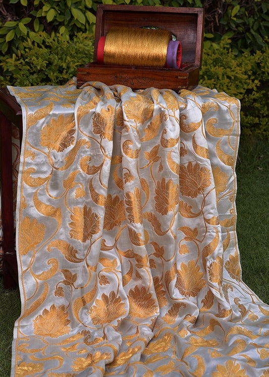 Brocade FLoral Jangla- SKK2338T