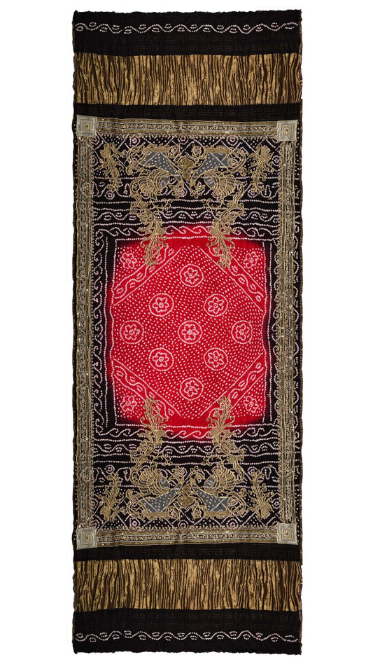 Peacock Bandhej - DRKU78BE-2