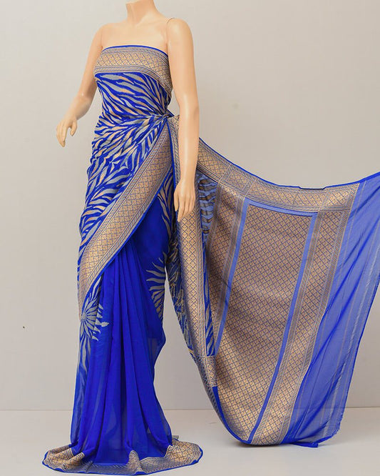 Pure Chiffon Saree kc1190