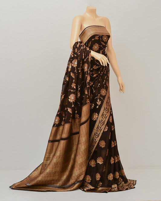 Pure Chiffon Saree kc1306