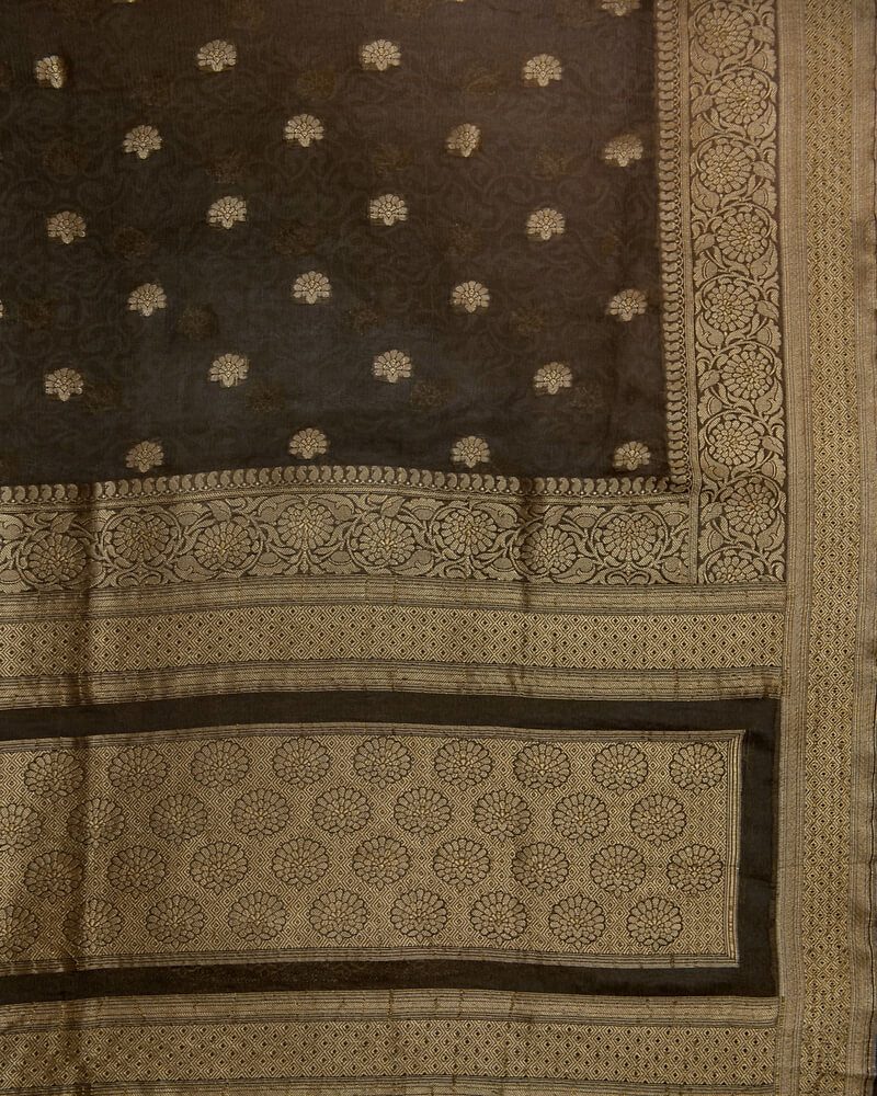 Handloom Pure Chiffon Saree