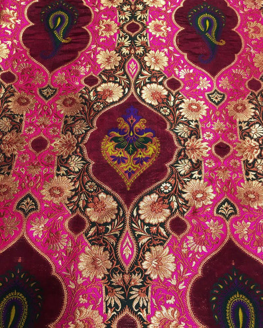 Handloom Pure Banarsi katan Silk - KG933