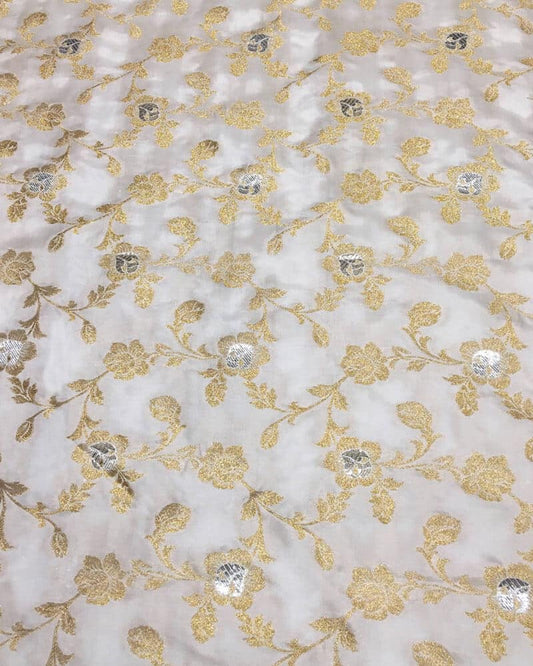 Handloom Pure Banarsi katan Silk - KK2113MT