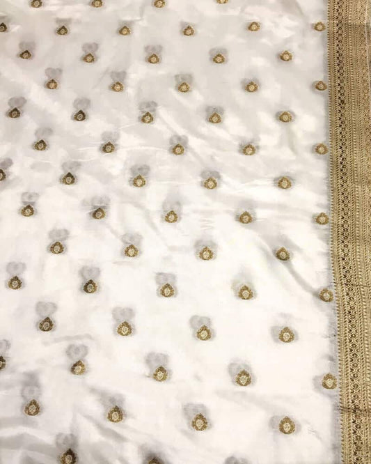 Handloom Pure Banarsi Katan Silk - KK2272MT