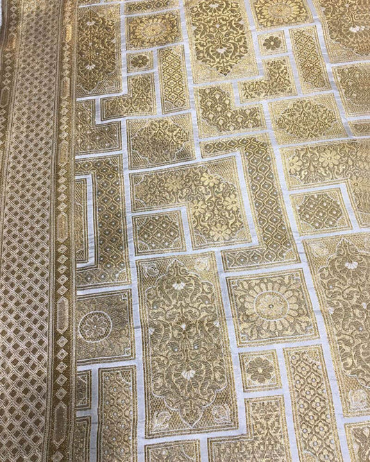 Handloom Pure Banarsi katan - KK2296T