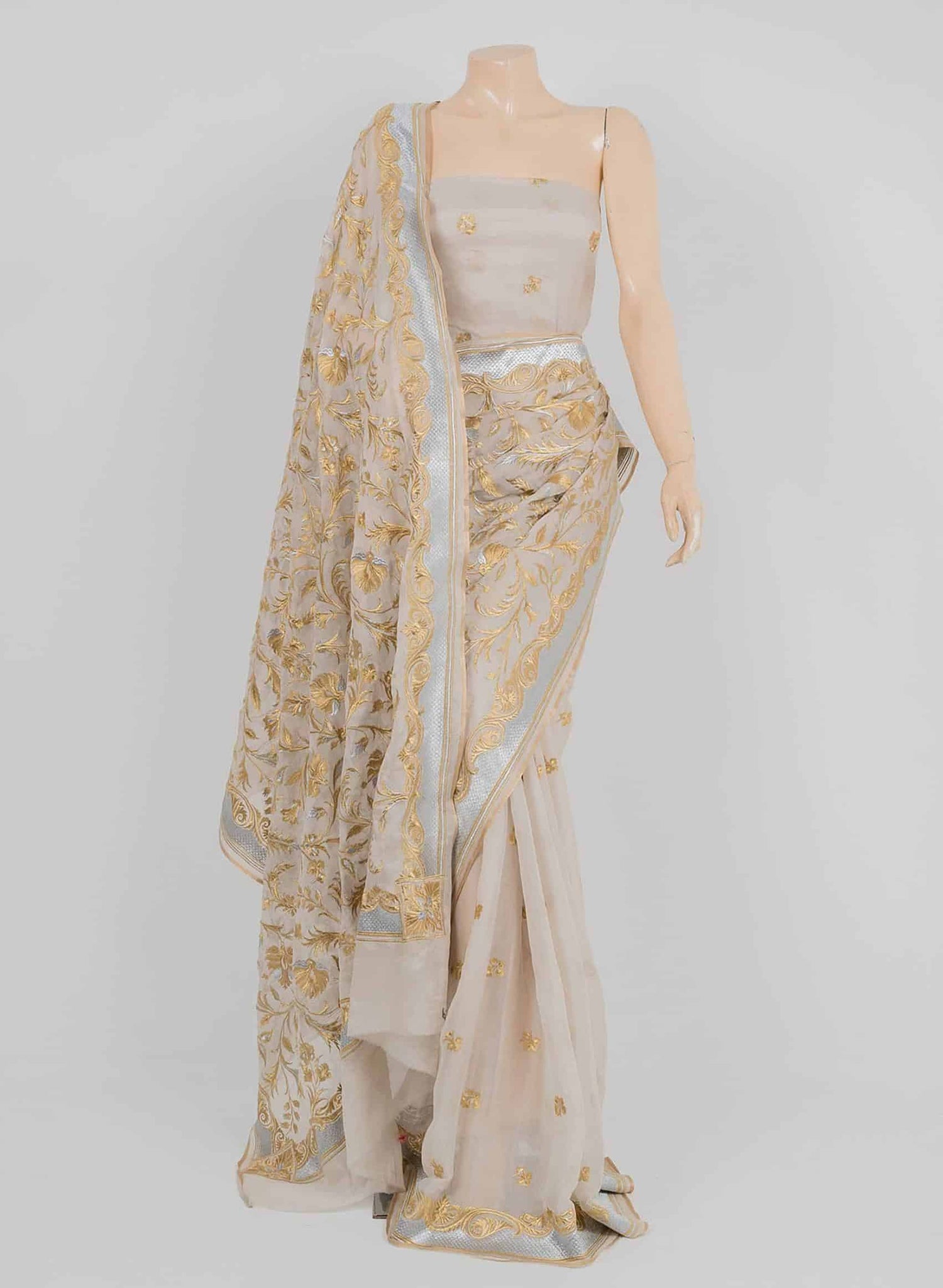 Embroidered Saree