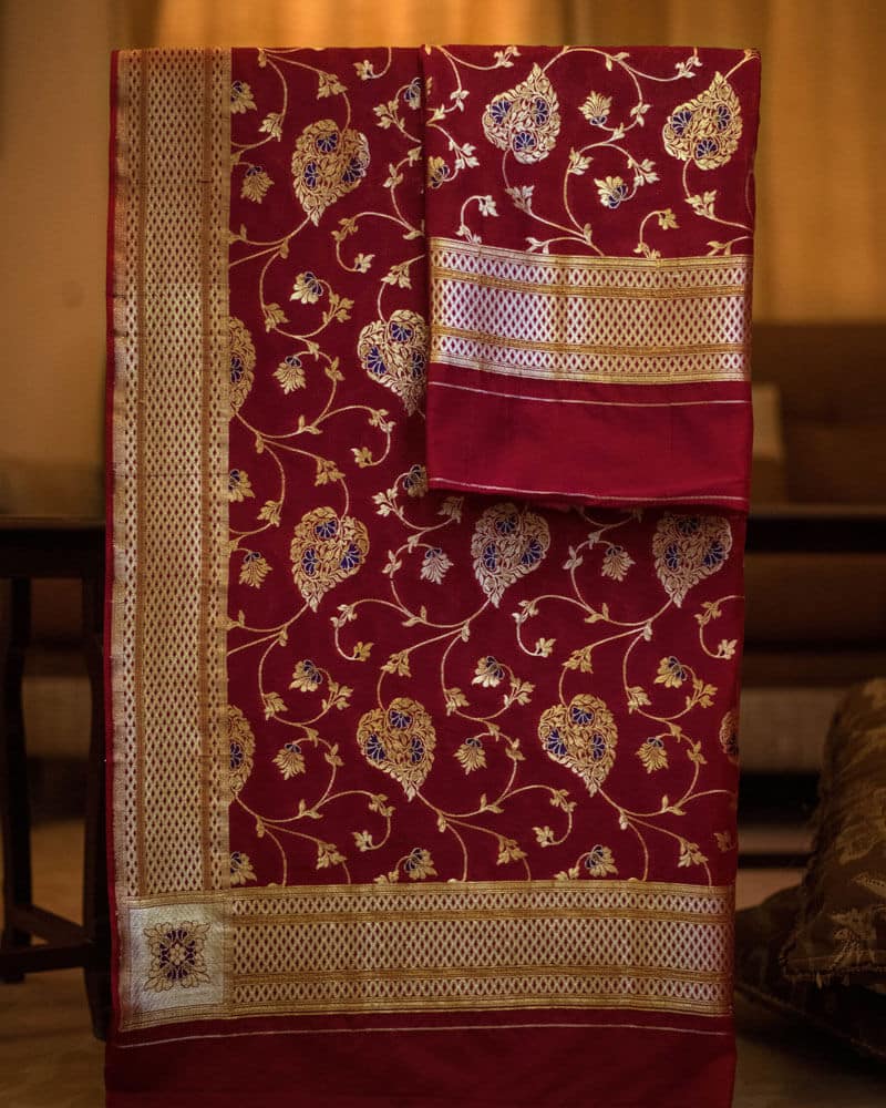 katan Silk Dupatta - DKG301M