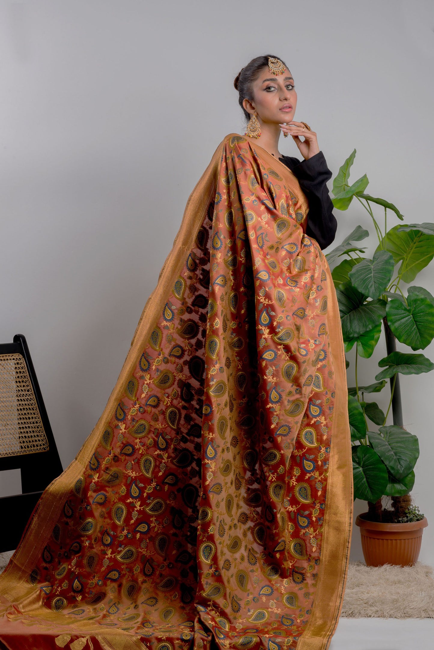 Floral Meenakari – DPS407F-1