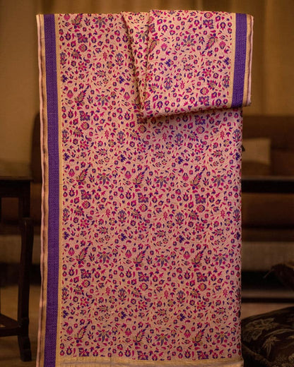 Pure Chiffon Dupatta with Multi Resham Meenakari - DRC278