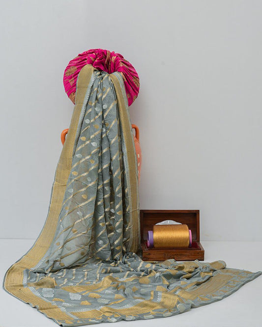 Pure Chiffon Dupatta - DRC297T
