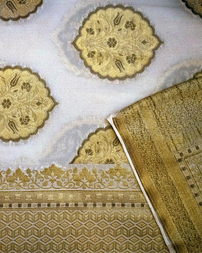 Handloom Pure Chiffon Dupatta - DRC308