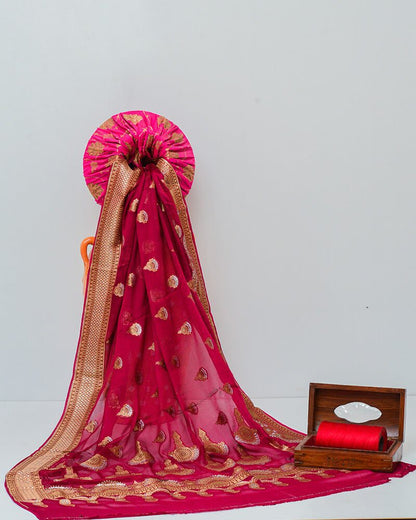 Pure Chiffon Dupatta - DRC313
