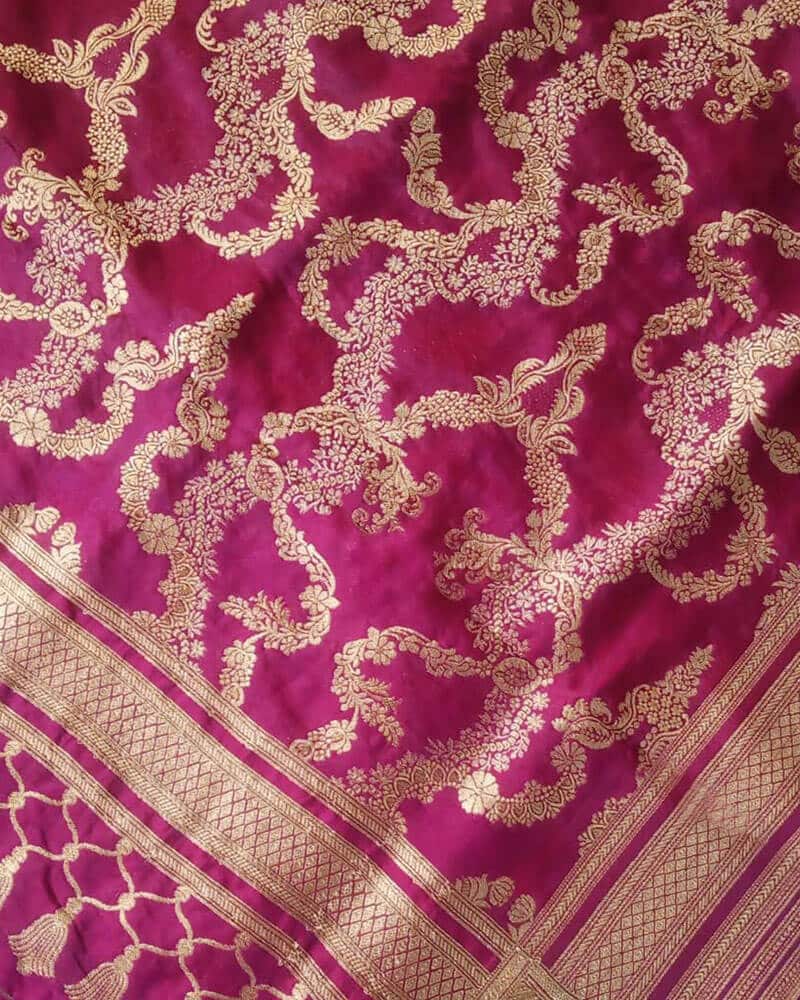 Pure Silk Dupatta - DKG286