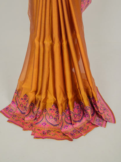 Mughal Tussar Silk- PR1442F