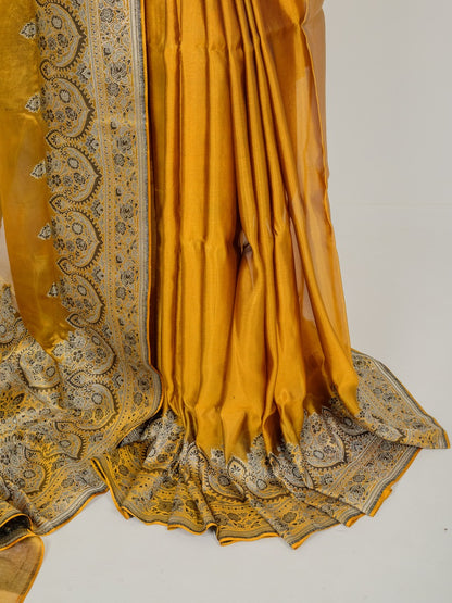 Mughal Tussar Silk- PR1442F-1