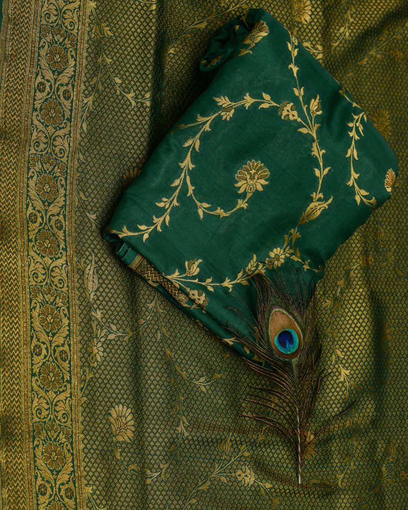 Katan Silk Saree-KG1286
