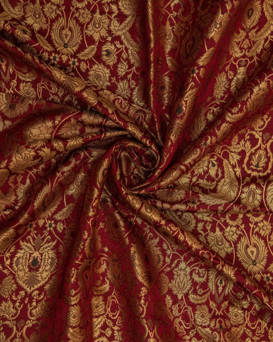 4 Shade Meenakari Fabric