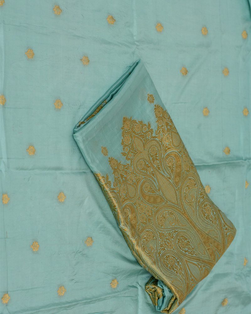 Katan Silk Saree - KK1342T