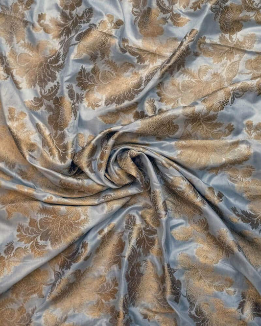 Handloom Pure Banarsi Chiffon - KK2283