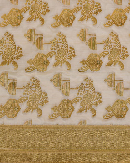 Handloom Pure Katan Fabric -KK2346