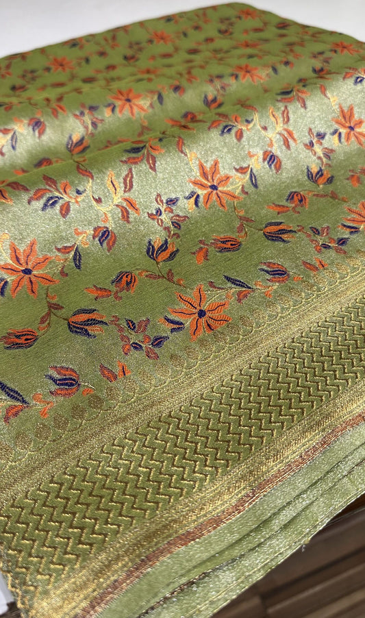 Multi Floral Jaal -KZ2542F