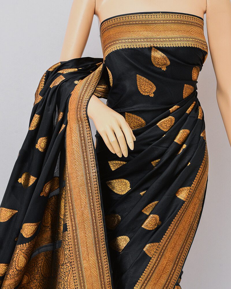 Leaf Butidar Saree