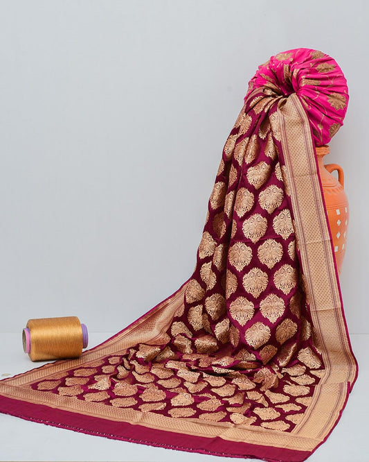 Bemberg Silk Dupatta - DSBB290