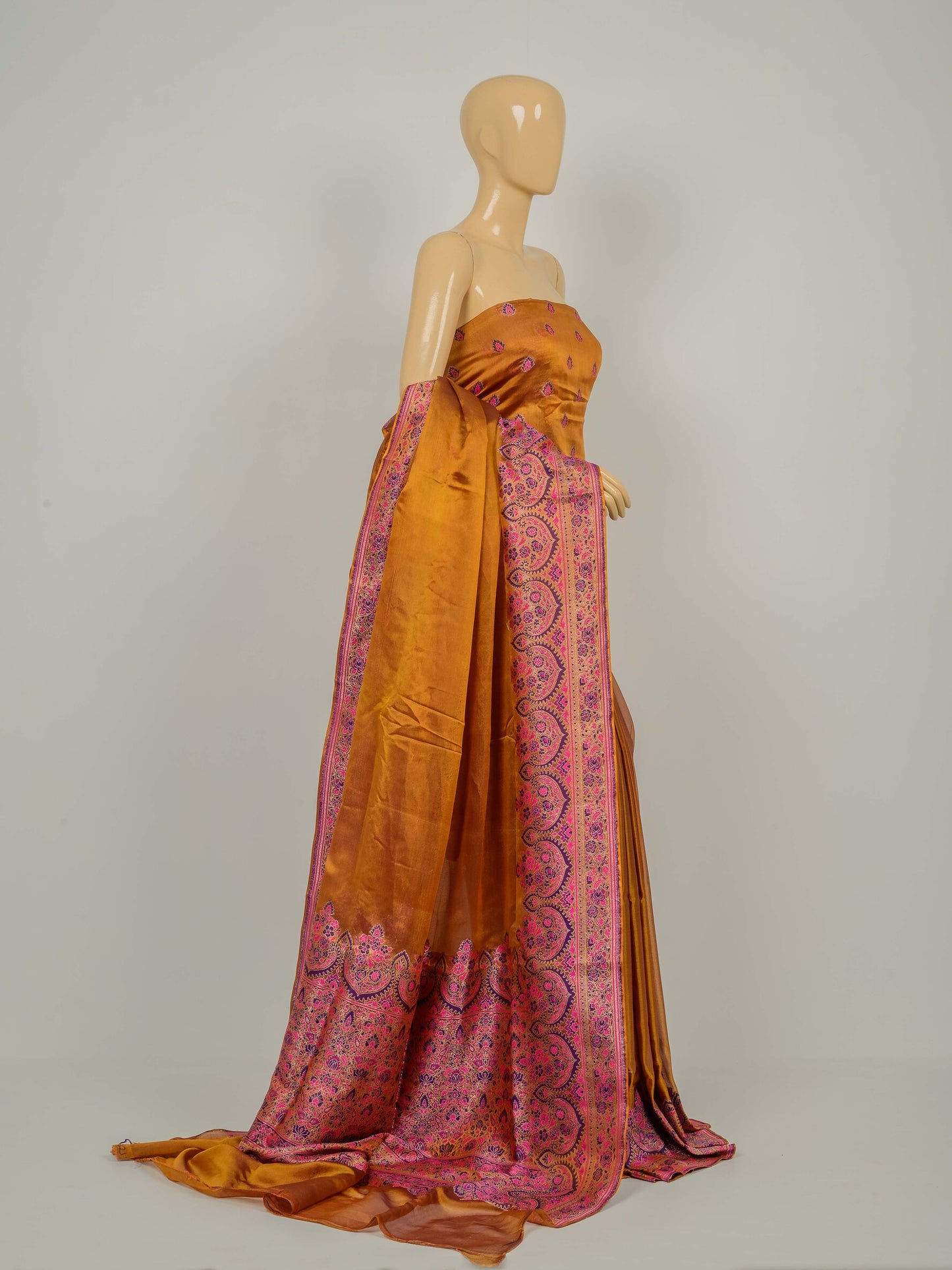 Mughal Tussar Silk- PR1442F