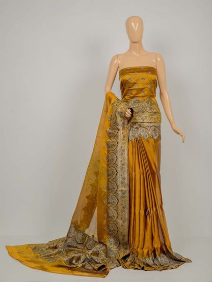 Mughal Tussar Silk- PR1442F-1