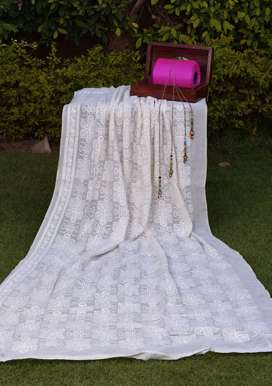 Banarsi Chikankari Embroidery - KGJE70