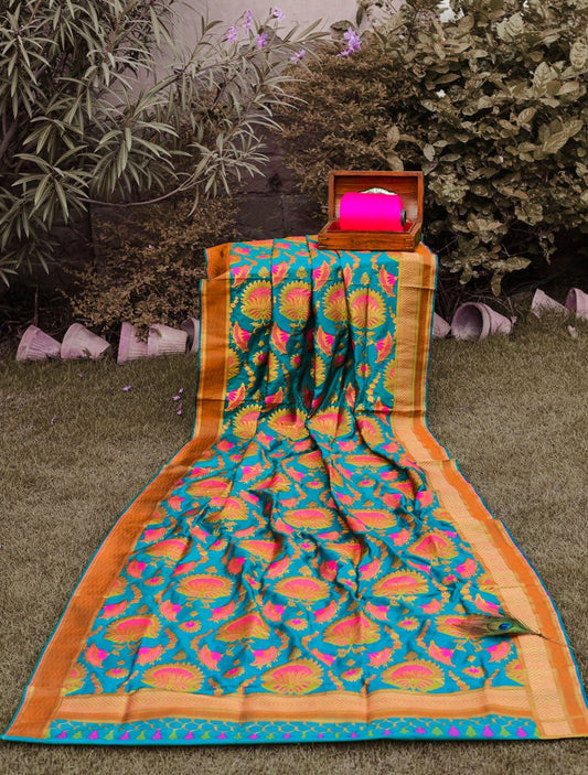 Pure Kasturi Pot Fabric - DKG330