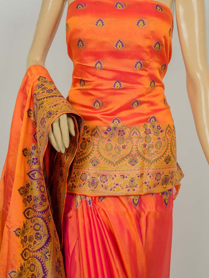 Mughal Tussar Silk- PR1442F-2