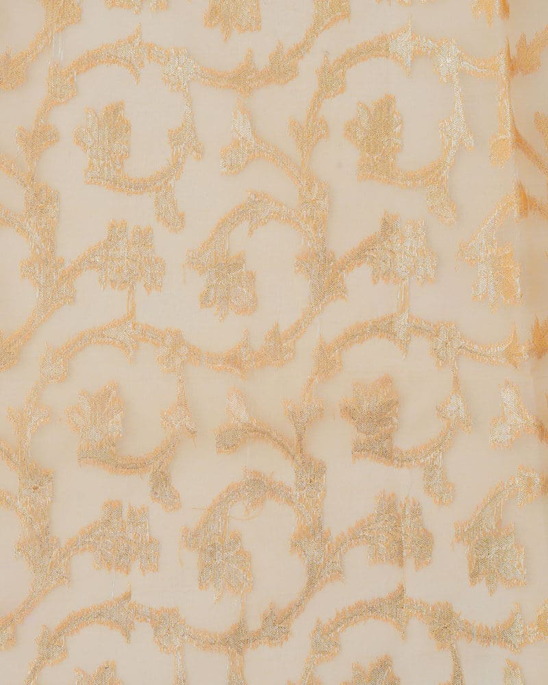 Handloom Pure Organza Fabric - RR2082CP