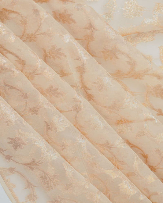 Handloom Pure Organza Fabric - RR2082CP