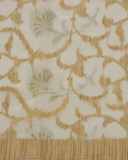 Handloom Pure Organza Fabric -RR2249