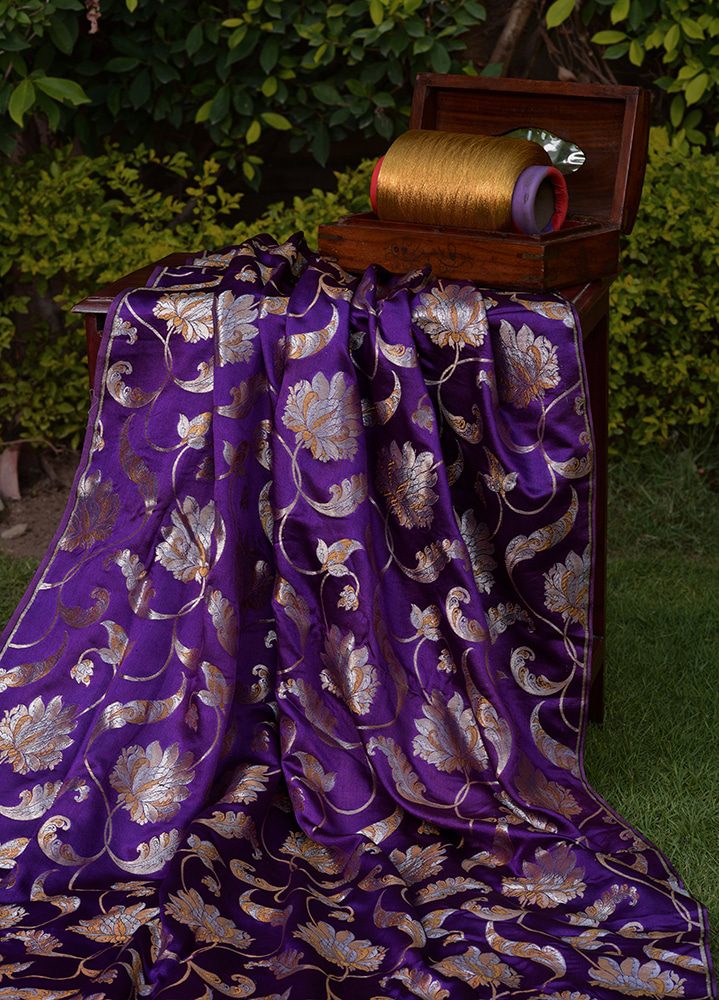 Brocade FLoral Jangla- SKK2338T